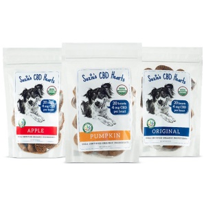 Suzie’s Pet | CBD Treats | For Dogs | 20 Count |