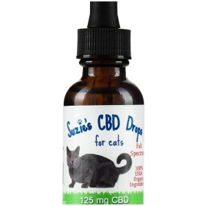 Suzie’s Pet | Sublingual Drops For Cats | CBD | 125mg