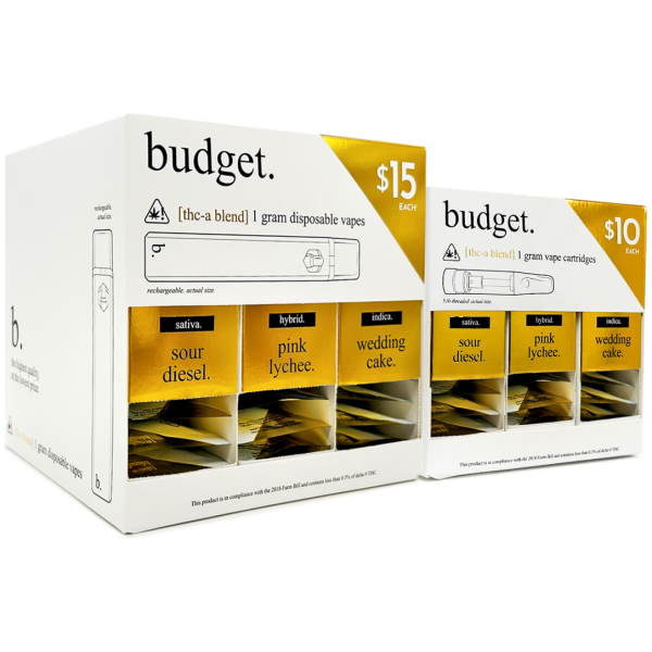 budget. | Disposable Vape | 1 Gram | THCA | - Image 2