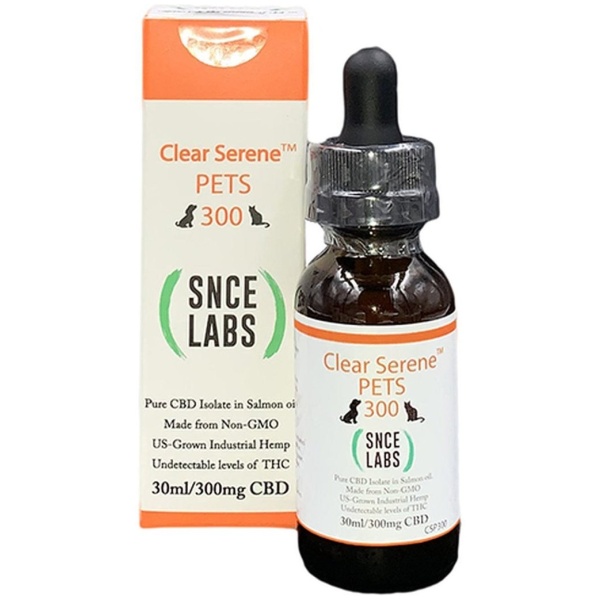 SNCE Labs | Clear Serene Oil | Pet | 300mg