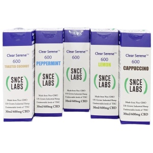 SNCE Labs | Clear Serene | Sublingual Oil | 600mg | Natural