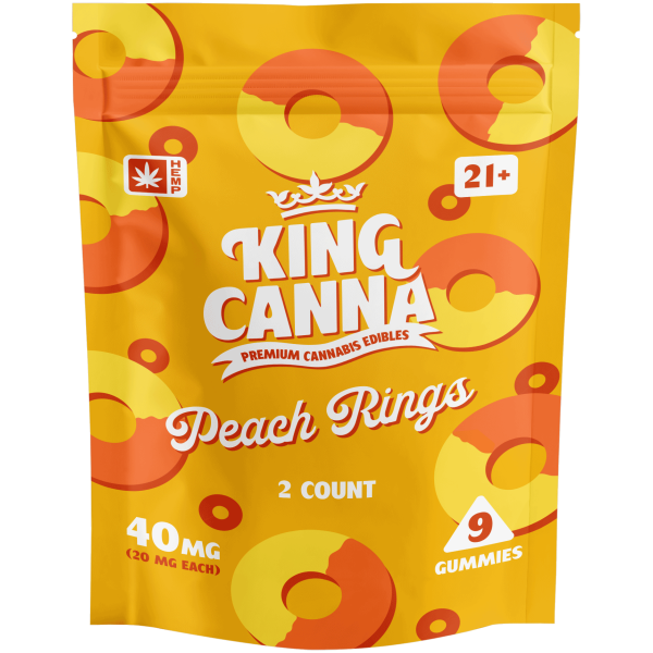 King Canna | Gummies | Delta 9 | 40mg | 2 Count | - Image 2