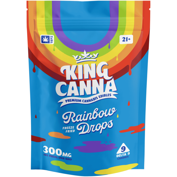 King Canna | Freeze Fried | Rainbow Drops | Delta 9 |