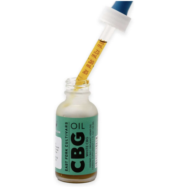 East Fork Cultivars | Organic Sublingual Oil | CBG | 1000mg | White CBG - Image 2