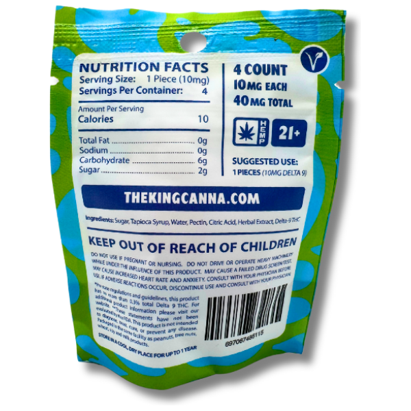King Canna | Gummies | Delta 9 | Vegan | - Image 5