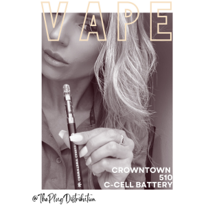 Crowntown Cannabis - 510 C-Cell Vape Battery - The Plug Distribution