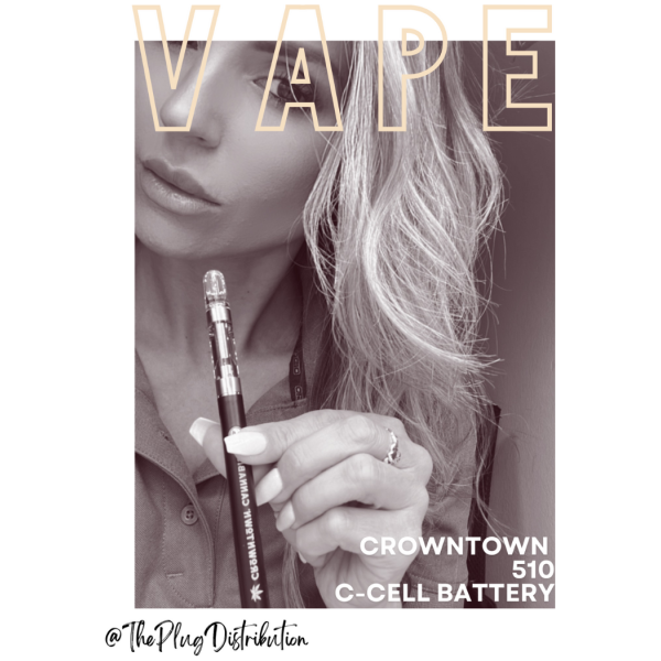 Crowntown Cannabis - 510 C-Cell Vape Battery - The Plug Distribution