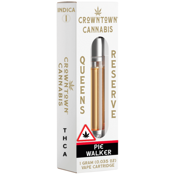 Crowntown Cannabis - Queens Reserve 1 Gram - THCA Vape Cart - Pie Walker - The Plug Distribution