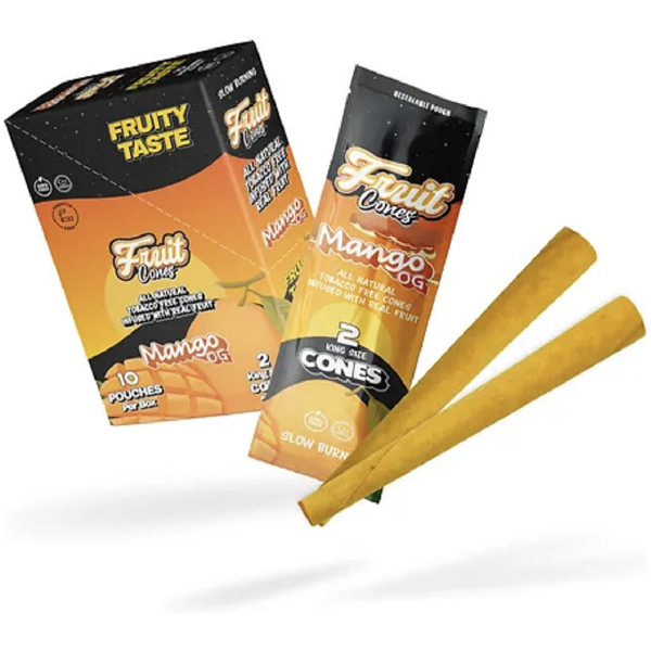 Fruit Cones | King Size | Mango  OG | 10ct