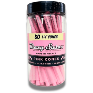Blazy Susan - Pink Cones, 1 1_4, 50ct - The Plug Distribution
