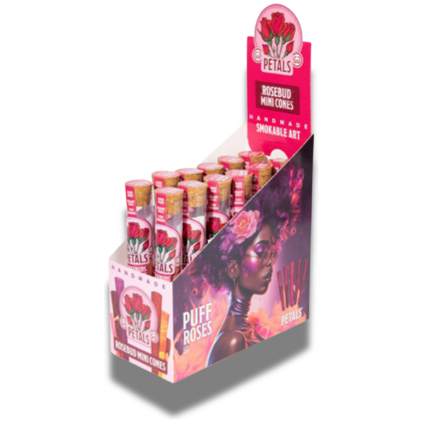 PETALS - Variety Mini Rose Cones 3pk, 12 Units, 70mm - The Plug Distribution