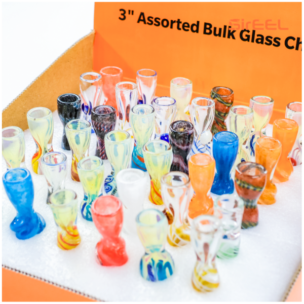 SirEEL - 36pc 3_ Assorted Bulk Chillums - The Plug Distribution (2)