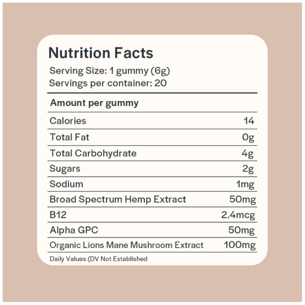 VIIA Hemp - Gummies - THC-FREE - CBD + CBG - Flowstate - Citrus Sunrise - The Plug Distribution (2)