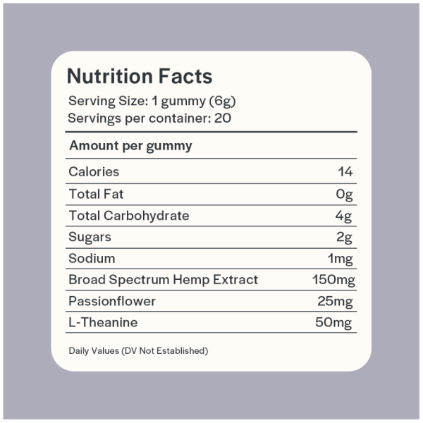 VIIA | Gummies | THC-FREE | CBD + CBN | Zen | Snooze Berry - Image 3