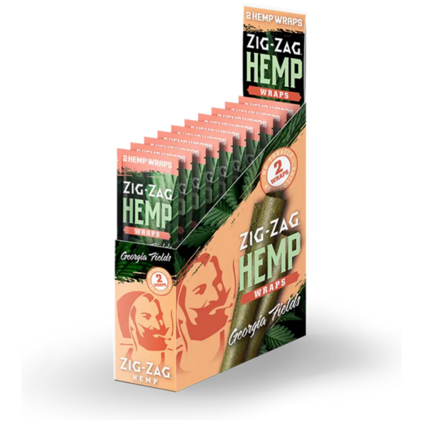 Zig-Zag - 25ct Hemp Wraps, Georgia Fields 2pk - The Plug Distribution