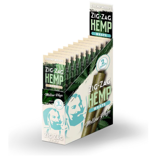 Zig-Zag - 25ct Hemp Wraps, Mellow Haze 2pk - The Plug Distribution