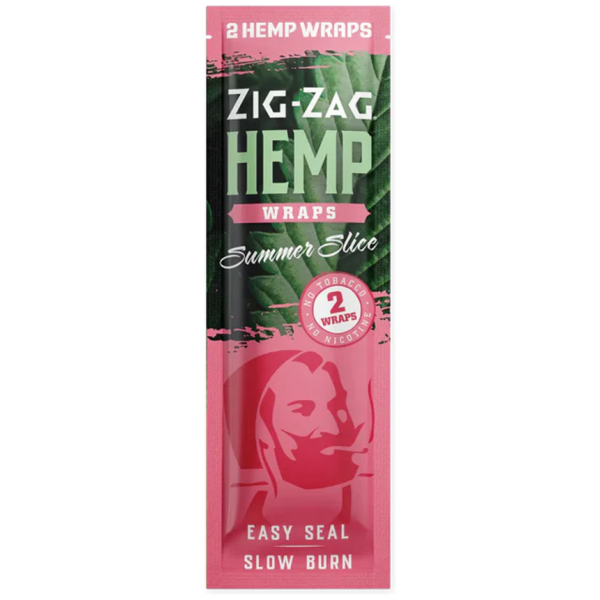 Zig-Zag - 25ct Hemp Wraps, Summer Slice 2pk - The Plug Distribution (2)