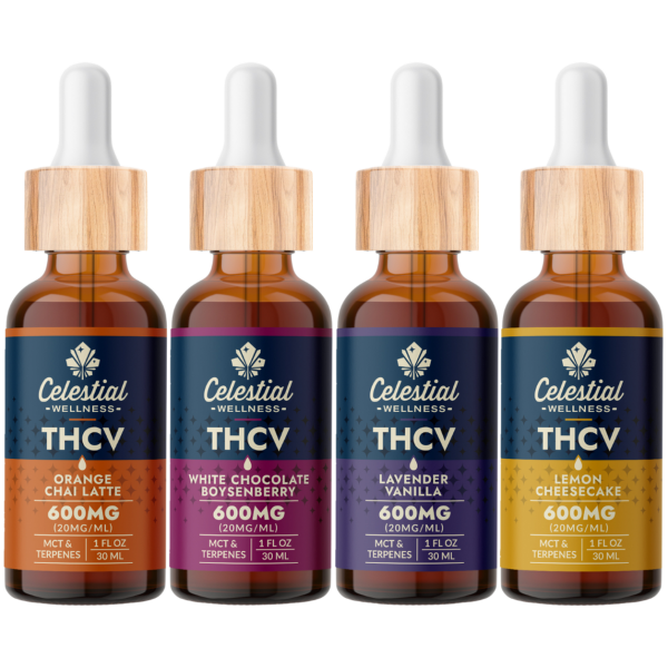 Celestial Wellness | Tincture | THCV | 600 Mg | White Chocolate Boysenberry - Image 2